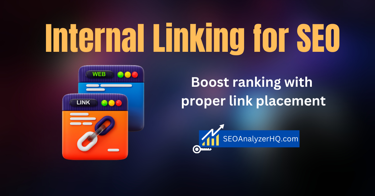 Internal linking for SEO