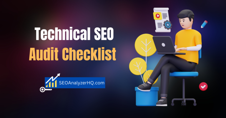 Technical SEO Audit Checklist